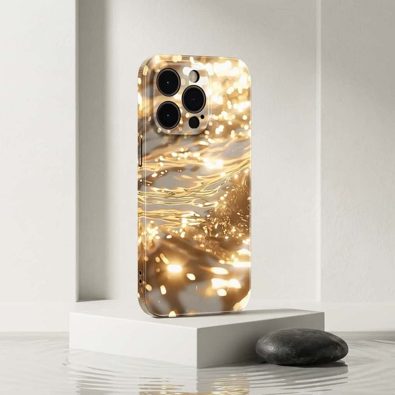 iPhone金水生財生生不息全包彩繪手機殼